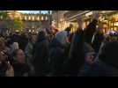World Cup final: France fans in Bordeaux cheer as their side score