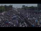 Argentina team celebrate WC victory with parade
