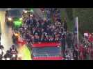 Morocco celebrate World Cup performance with fans in Rabat