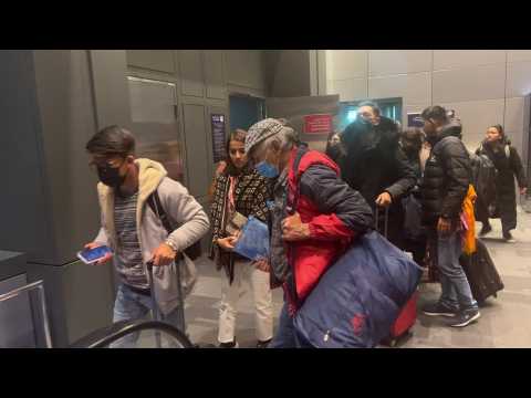 French serial killer walks through Doha airport after release from prison