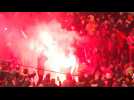 Fans celebrate in Paris after France end Morocco World Cup dream