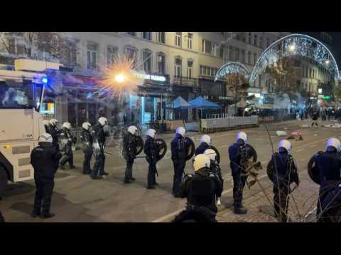 Riots break out in Brussels after France beat Morocco in World Cup semis