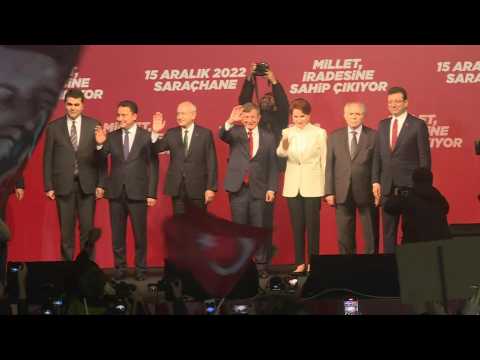 Thousands rally after Istanbul mayor banned from politics