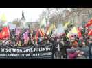 Kurds demonstrate in Paris a day after deadly shootings at Kurdish cultural centre