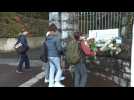 Classes resume at French school after student kills teacher