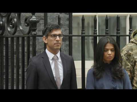 UK PM Sunak leads minute of silence on Ukraine war anniversary