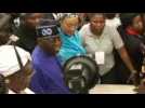 Nigerian presidential candidate Bola Tinubu casts vote in Lagos