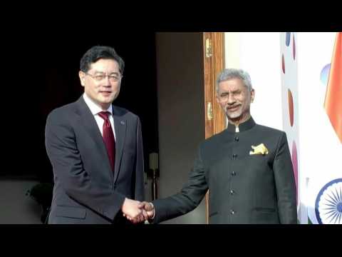 Chinese Foreign Minister arrives for G20 meeting