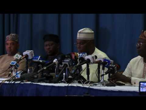 Nigerian elections 'must be challenged by all of us' says Atiku Abubakar