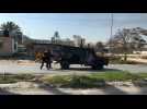 Israeli forces clash with Palestinian youth during raid in Jericho