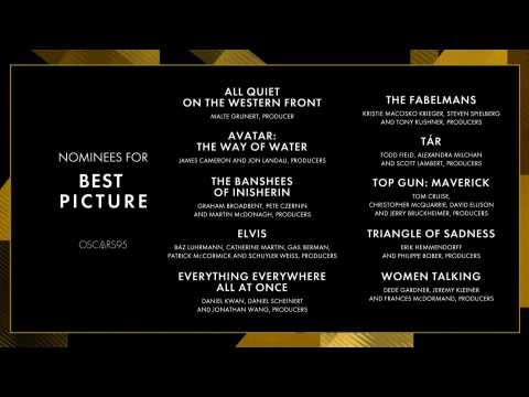 2023 Oscar best picture nominees revealed