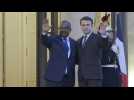 France's Macron welcomes Guinea-Bissau President to the Elysée Palace