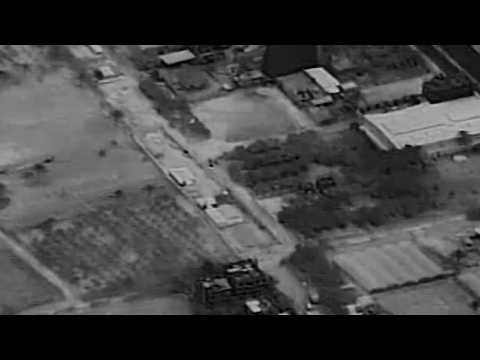 Israeli army releases footage of overnight strikes on Gaza
