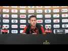 Voici pourquoi Hazard et Courtois ont remplacé Arthur Theate et Yannick Carrasco en conférence de presse