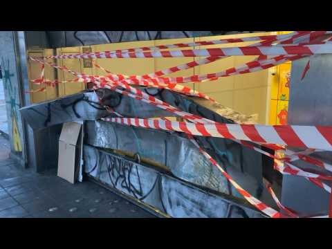 Brussels streets cleaned up after previous day's World Cup riots