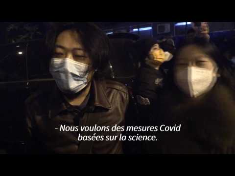 En Chine, police et censure au lendemain de manifestations historiques
