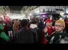 Watch video of Des Supporters Marocain Célèbrent La Victoire Du Maroc Face à La Belgique

Les Supporters Marocains Célèbrent Dans Le Centre De Bruxelles, Après Un Match De Football Entre L'équipe Nationale Belge Et Le Maroc. - Des supporters Marocain célèbrent la victoire du Maroc face à la Belgique - Label : Le Soir -