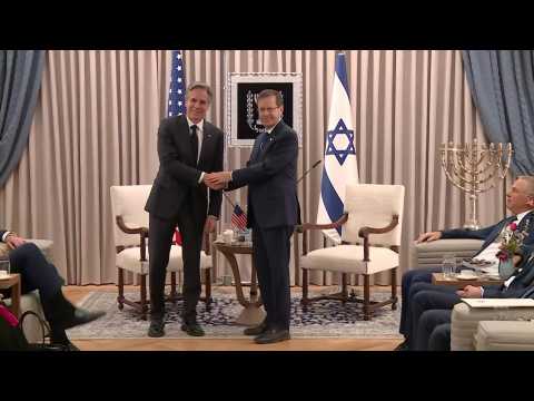 Israel's Herzog meets US Secretary of State Blinken in Jerusalem