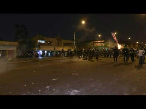 Peru police, protesters clash as anti-govt demonstrations continue