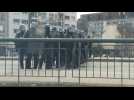 Protesters, police clash in western France at pension reform march