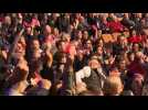 France: French Socialist Party's Congress ratifies the re-election of Olivier Faure