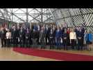 Zelensky takes group photo with EU leaders at summit