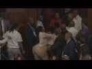 South Africa: protesters breach parliament to demand Ramaphosa resignation