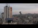 Israeli air strikes hit Gaza strip