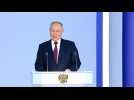 Russia's President Putin begins state of the nation address