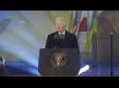 Ukraine 'stands free', US President Biden tells Warsaw crowd