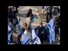 Israeli protesters gather in Tel Aviv against justice reform bill
