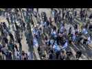 Israeli protesters gather in Tel Aviv against justice reform bill