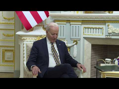 Biden in Kyiv to show 'unwavering support' for Ukraine