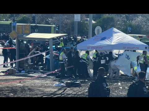 Scene of 'ramming attack' in Jerusalem