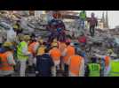 In Turkey, Ukrainian rescuers find their first earthquake survivor