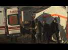 Turkey: French rescuers open hospital for people injured in earthquake