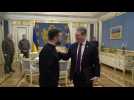 UK opposition leader Keir Starmer meets Zelensky in Ukraine