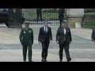 US Secretary of State Blinken arrives at Colombia presidential office
