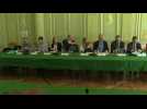 French unions join labour minister for first round of pension reform talks