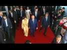 Brazil's President Lula leaves Congress after taking oath of office