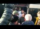 German Foreign Minister Baerbock arrives in Kharkiv with Ukraine's Kuleba