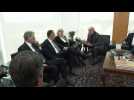 Brazil's Lula meets with cabinet members at presidential palace