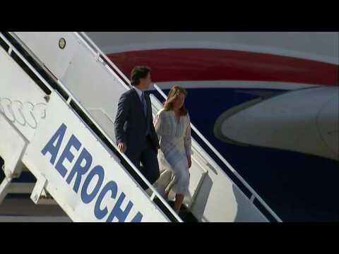Canada PM Trudeau lands in Mexico for North American leaders' summit