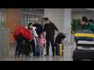 First passengers arrive in Shanghai as China scraps quarantine for overseas travellers