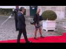 French ministers arrive for New Year breakfast meeting