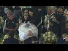 Pele's relatives, FIFA chief Infantino attend 24-hour wake