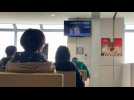 Japan: People watch news of North Korean missile falling near Hokkaido