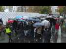 People march in Paris to pay tribute to murdered schoolgirl Lola