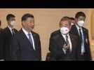Xi, Harris arrive for meeting on final day of APEC