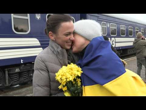 Ukraine: first passenger train arrives in Kherson since Russian forces' withdrawal